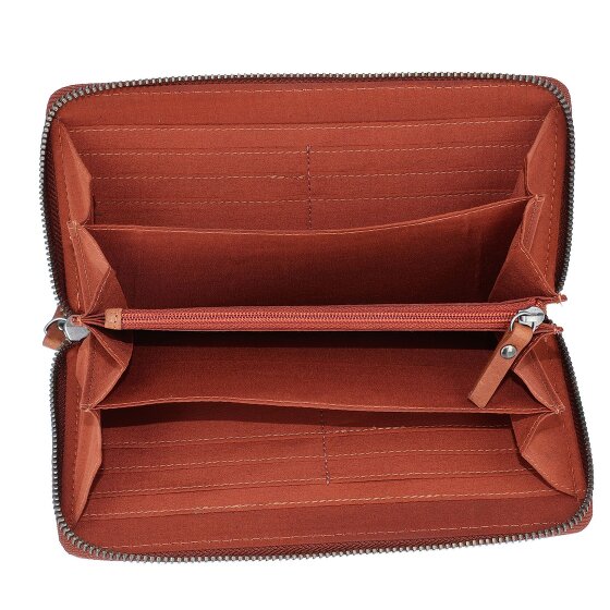 Burkely Antique Avery Porte-monnaie en cuir RFID 20 cm