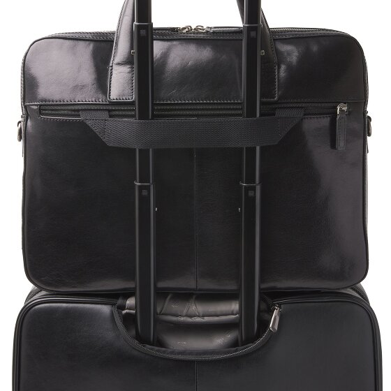 Castelijn & Beerens Paul Attaché-case Protection RFID Cuir véritable 41 cm Compartiment ordinateur