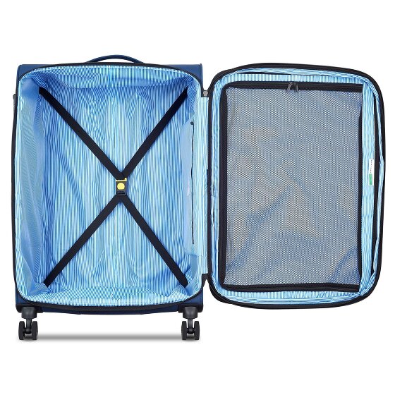 Delsey Paris x United Colors of Benetton BE 4-roll trolley L 76 cm avec soufflet d'expansion