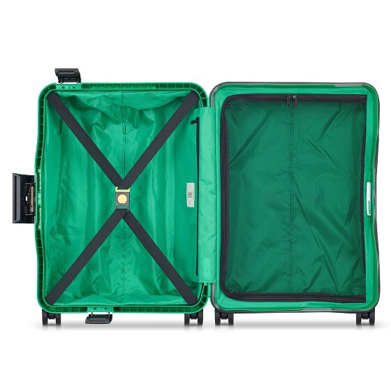 Delsey Paris x United Colors of Benetton Color Block Hardside 4-pouces trolley cabine 55 cm