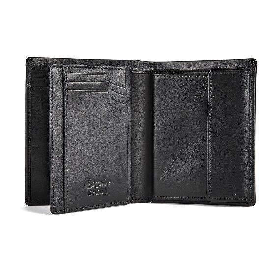 Esquire Silk Porte-monnaie Protection RFID Cuir véritable 9 cm