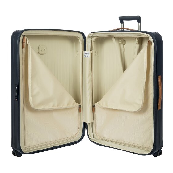 Bric's Taormina 4 roulettes Trolley L 82 cm avec soufflet d'extension