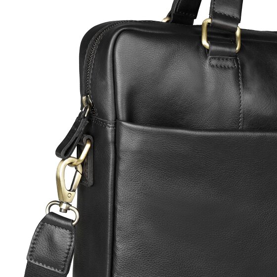 bugatti Ryan Attaché-case Cuir véritable 39 cm Compartiment ordinateur