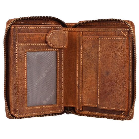 Greenburry Vintage Porte-monnaie Cuir véritable 12.5 cm