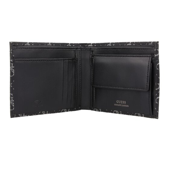 Guess Madrid Porte-monnaie Protection RFID Cuir véritable 12 cm