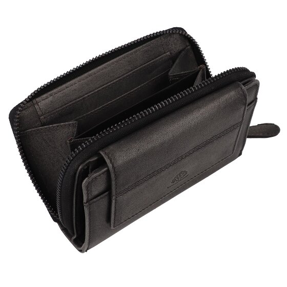 Greenburry Destressed Porte-monnaie Protection RFID Cuir 13.5 cm