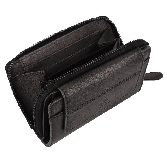 Greenburry Destressed Porte-monnaie Protection RFID Cuir 13.5 cm