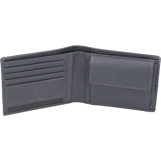 Roncato Argo Porte-monnaie Protection RFID Cuir 12.5 cm
