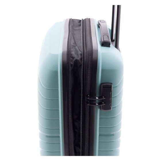 Gladiator 3400 4 roulettes Trolley de cabine 55 cm avec soufflet d'extension