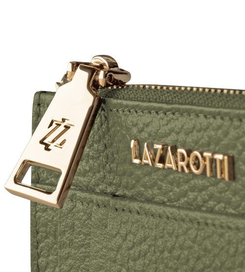 Lazarotti Bologna Leather Porte-clés en cuir 11,5 cm avec poche Air Tag