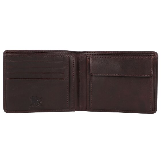 mano Don Luca Porte-monnaie en cuir 13 cm