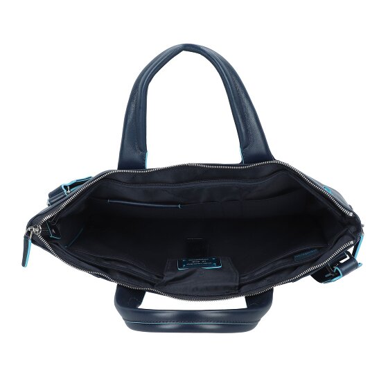 Piquadro Blue Square Porte-documents en cuir 42 cm Compartiment pour ordinateur portable