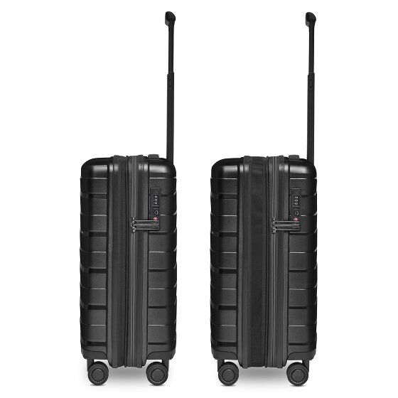 Bergpfeil Travel 4-roues trolley cabine S 55 cm avec soufflet d'extension