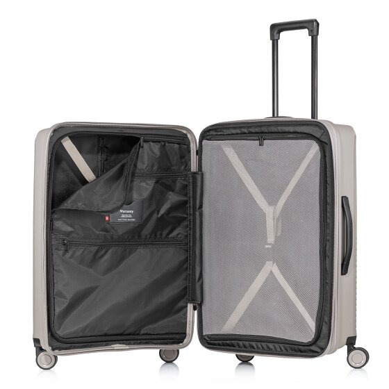 Pack Easy Jet 4 roulettes Trolley 64 cm avec soufflet d'extension