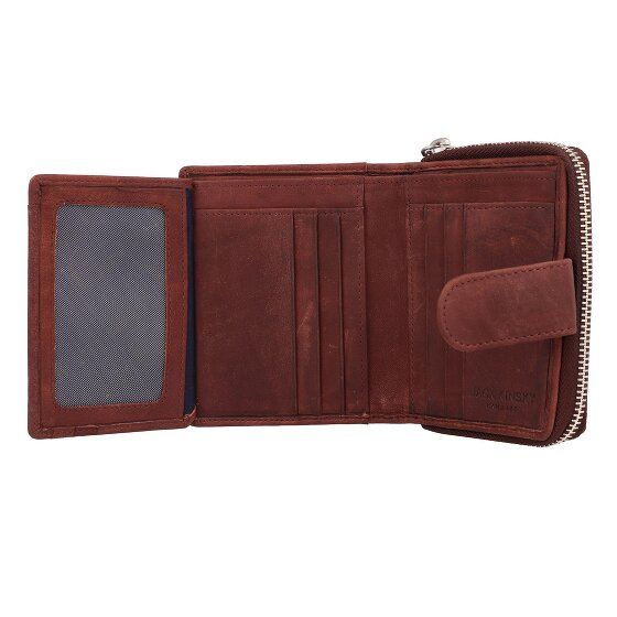Jack Kinsky Aruba Porte-monnaie Cuir véritable 2.5 cm