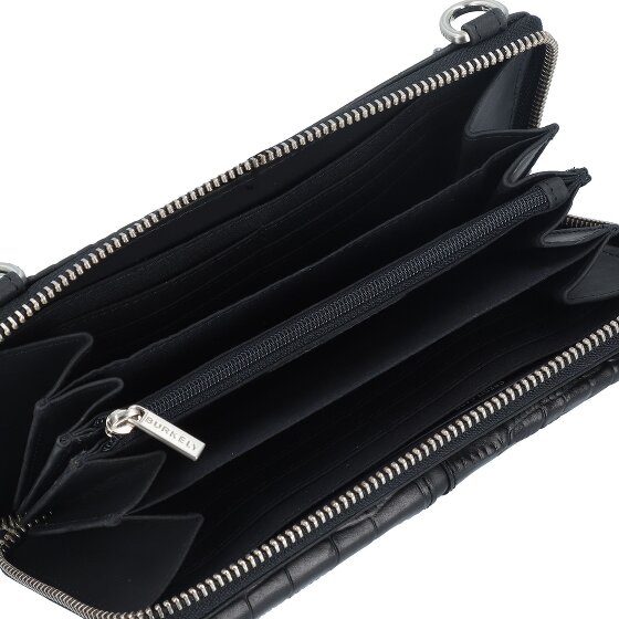 Burkely Cool Colbie Clutch Porte-monnaie RFID Cuir 20 cm