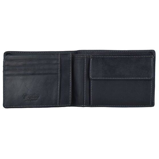 Esquire Porte-monnaie Esquire Dallas en cuir 12,5 cm