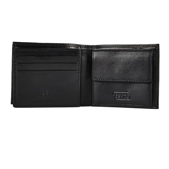 camel active Wood Porte-monnaie Protection RFID Cuir véritable 10.5 cm