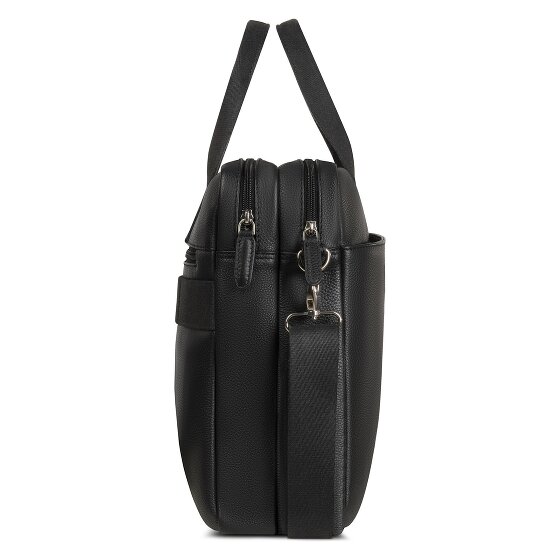bugatti Valencia Attaché-case Cuir véritable 40 cm Compartiment ordinateur