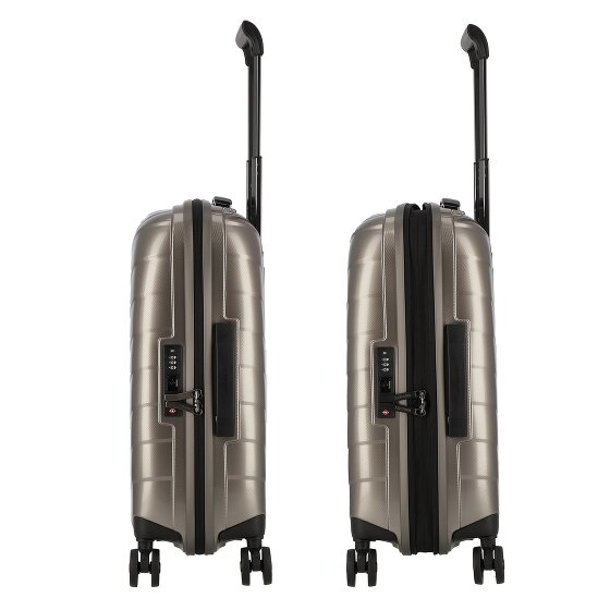 Samsonite Attrix 4 roulettes Trolley de cabine 55 cm avec soufflet d'extension
