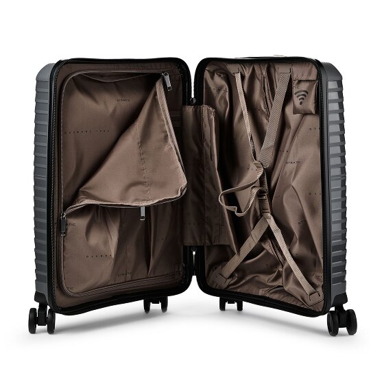Stratic Bright + 4 roulettes Trolley de cabine 55 cm Compartiment pour ordinateur portable
