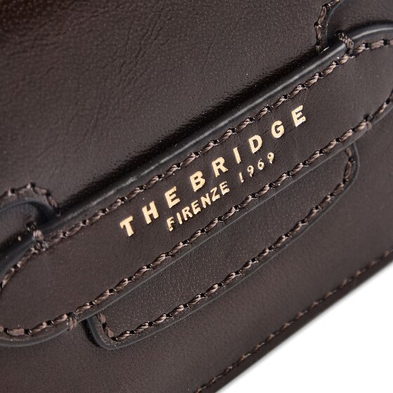 The Bridge Lucrezia Porte-monnaie Protection RFID Cuir véritable 11 cm