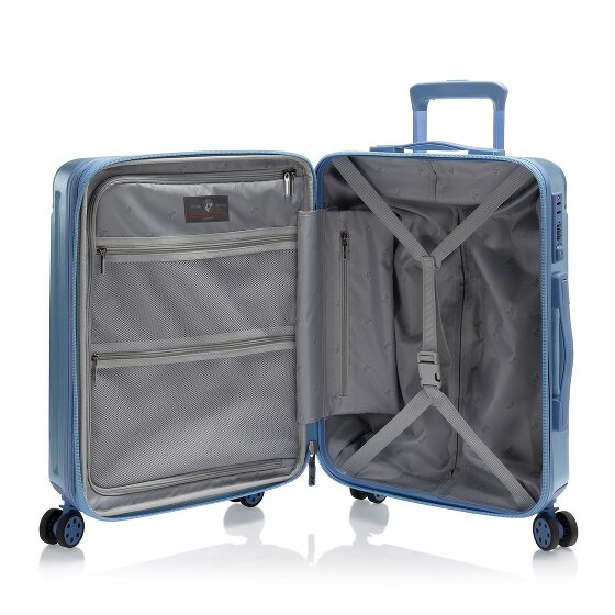 Heys Alumix 4 roulettes Trolley de cabine S 55 cm avec soufflet d'extension