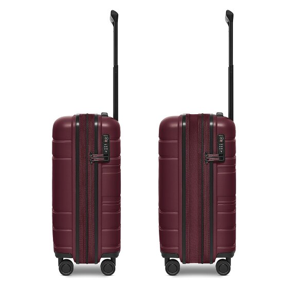 Redolz Essentials 11 4 roues Valise cabine 55 cm avec soufflet d'extension
