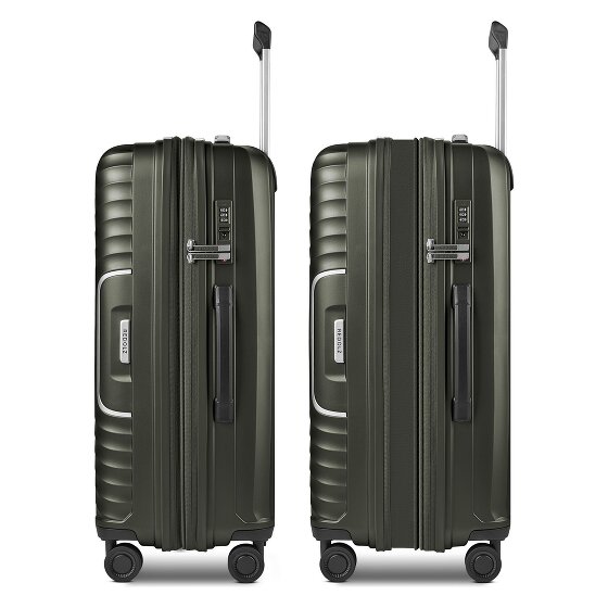 Redolz Essentials 01 4 roues Valise cabine M 66 cm '"avec soufflet d''extension"'