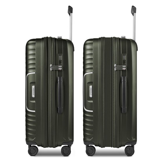 Redolz Essentials 01 4 roues Valise cabine M 66 cm avec soufflet d'extension