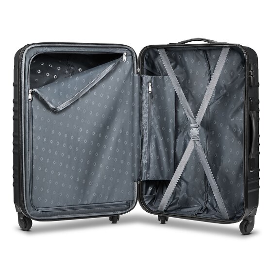 Wenger Amplar Evo 4 roues Set de valises 3 pièces avec soufflet d'extension