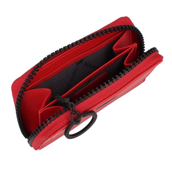Braun Büffel Capri Porte-monnaie Protection RFID Cuir 11 cm