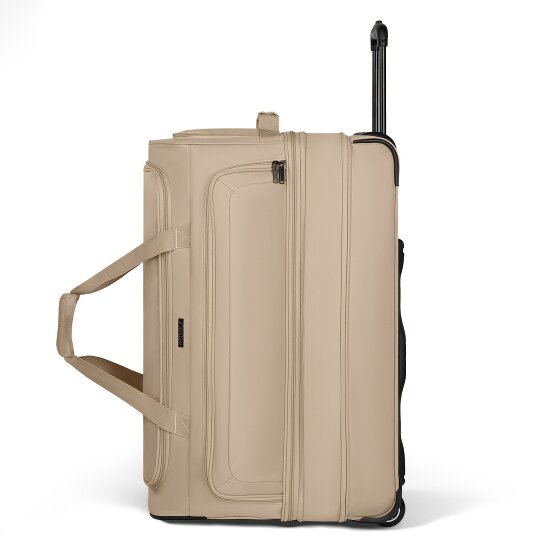 Redolz Sac de voyage Duffle Essentials à 2 roues, 70 cm de long, avec soufflet d'extension