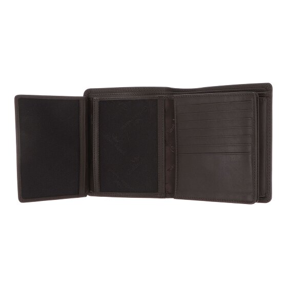 Golden Head Polo Porte-monnaie Protection RFID Cuir véritable 11.5 cm