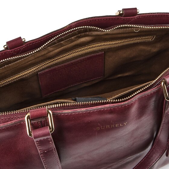 Burkely Fine Florence Sac de shopper Cuir véritable 36 cm Compartiment ordinateur