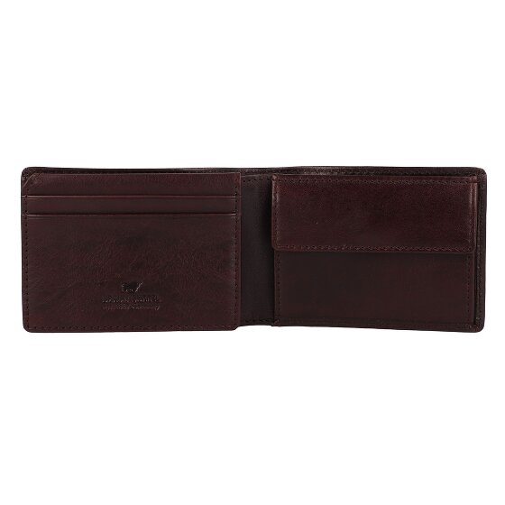 Braun Büffel Arezzo Porte-monnaie Protection RFID Cuir 10.5 cm