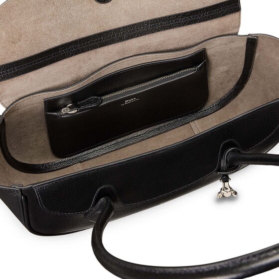 POLO RALPH LAUREN Polo ID Sac à bandoulière Cuir véritable 37 cm