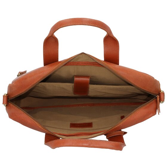 Burkely Vintage River Porte-documents en cuir 41 cm Compartiment pour ordinateur portable