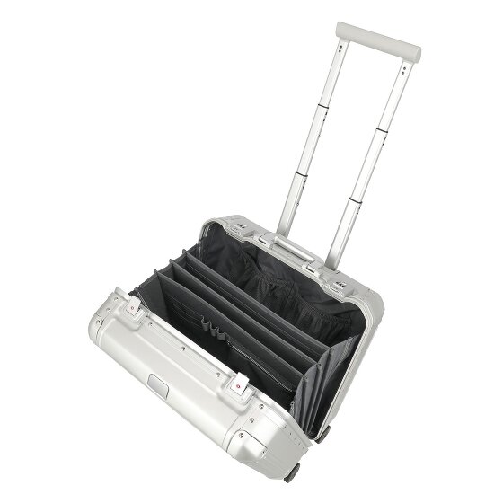 Travelite Valise business Next à 4 roues en Aluminium, 43 cm