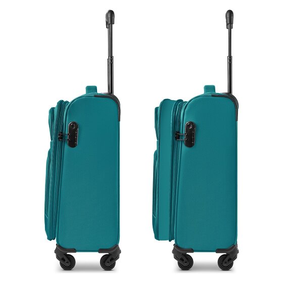 Smartbox Edition 04 4 roues Valise cabine 55 cm avec soufflet d'extension