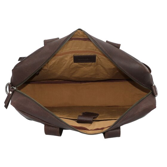 Burkely Vintage River Porte-documents en cuir 41 cm Compartiment pour ordinateur portable