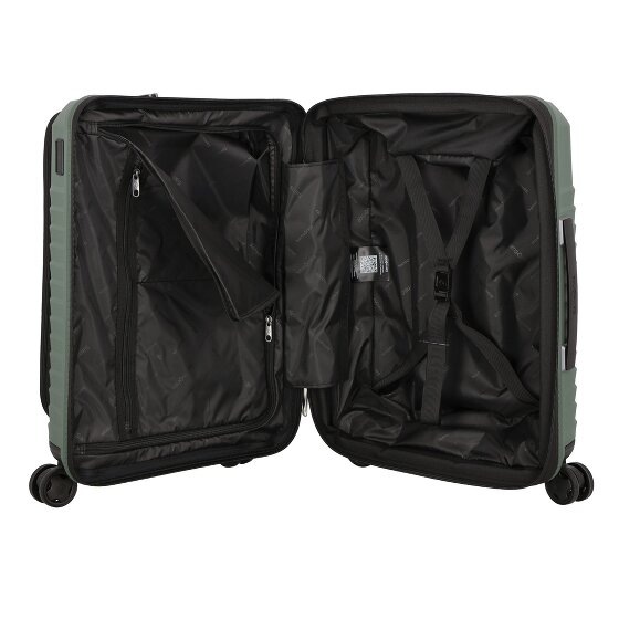 Samsonite Intuo 4 roulettes Trolley de cabine 55 cm Compartiment pour ordinateur portable avec soufflet d'extension