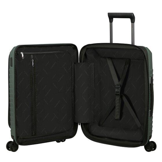 Samsonite Intuo 4 roulettes Trolley de cabine 55 cm Compartiment pour ordinateur portable avec soufflet d'extension