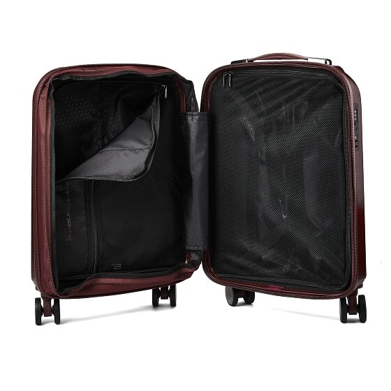 Polestream Moonrock 4 roulettes Trolley de cabine S 55 cm avec soufflet d'extension