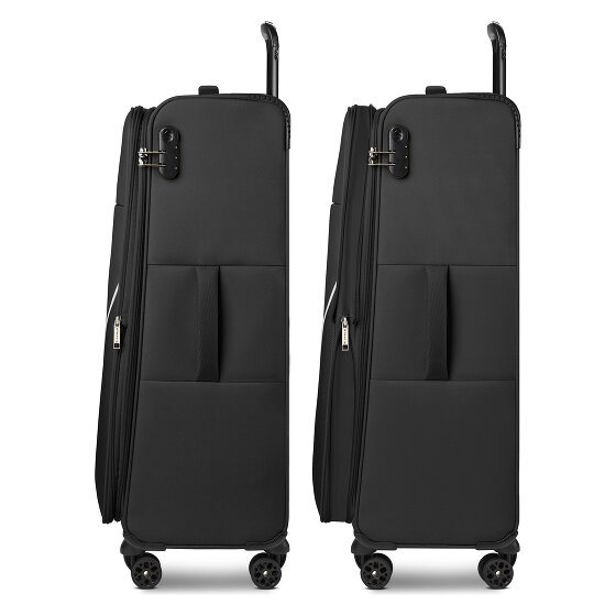 Stratic taska 4 roues Valise cabine L 76 cm avec soufflet d'extension
