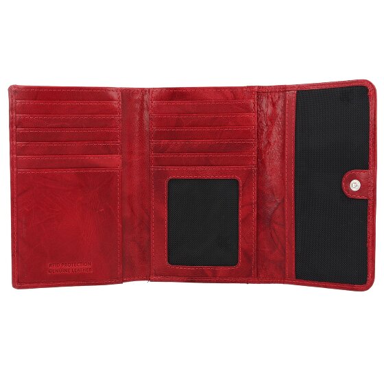 mano Donna Aurona Porte-monnaie RFID en cuir 14,5 cm