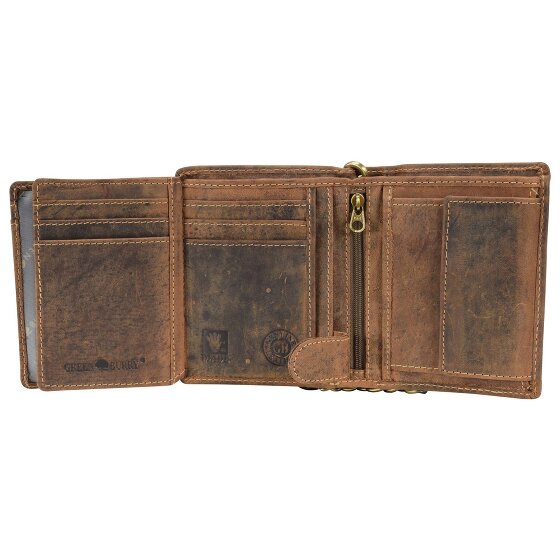 Greenburry Porte-monnaie Vintage Bike en cuir 10 cm