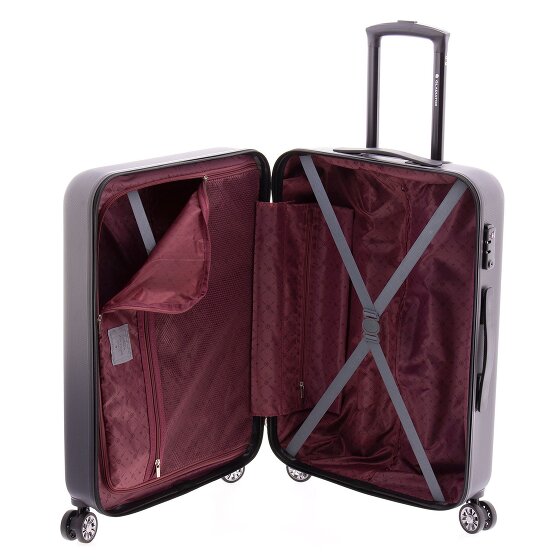Gladiator 4800 4 roues Valise cabine 68 cm