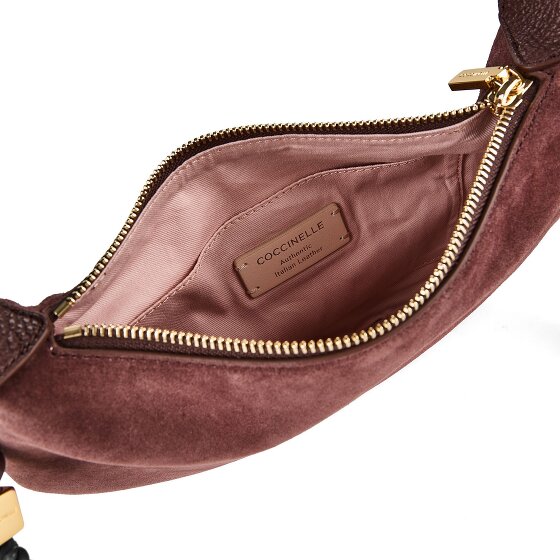 Coccinelle Thess Sac à bandoulière Cuir véritable 29 cm