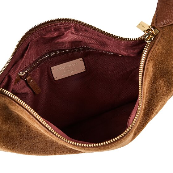 Coccinelle Thess Sac à bandoulière Cuir véritable 38 cm